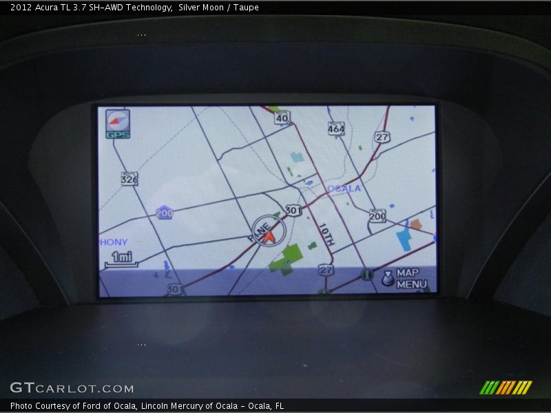 Silver Moon / Taupe 2012 Acura TL 3.7 SH-AWD Technology