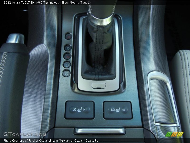 Silver Moon / Taupe 2012 Acura TL 3.7 SH-AWD Technology