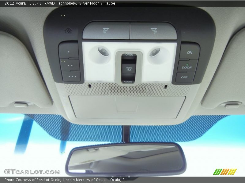Silver Moon / Taupe 2012 Acura TL 3.7 SH-AWD Technology