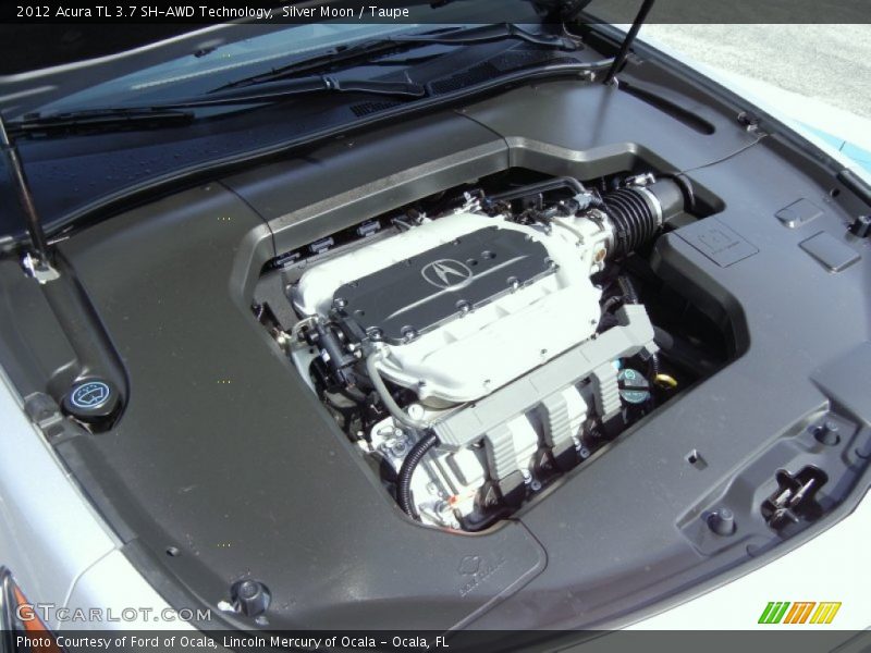 Silver Moon / Taupe 2012 Acura TL 3.7 SH-AWD Technology