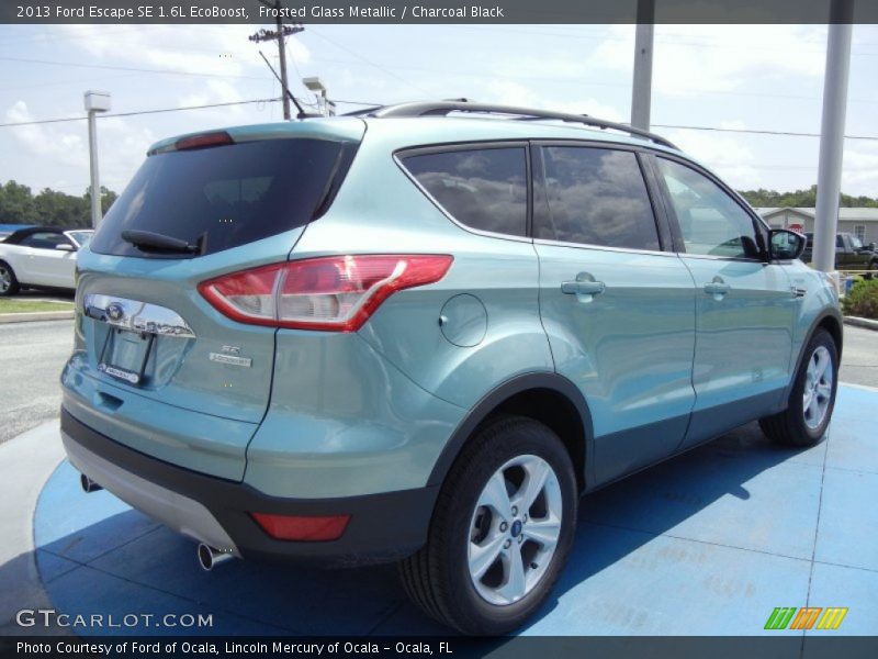 Frosted Glass Metallic / Charcoal Black 2013 Ford Escape SE 1.6L EcoBoost