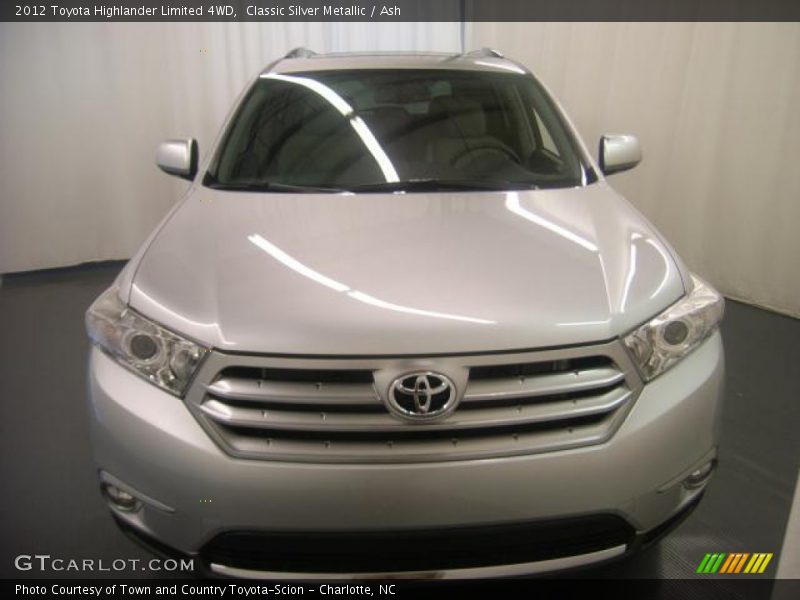 Classic Silver Metallic / Ash 2012 Toyota Highlander Limited 4WD