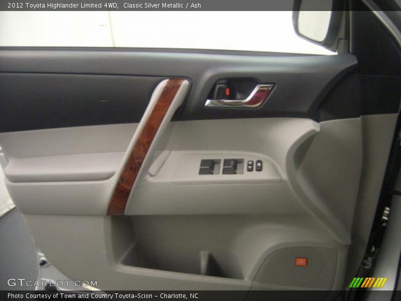 Classic Silver Metallic / Ash 2012 Toyota Highlander Limited 4WD