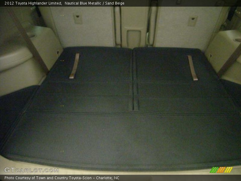 Nautical Blue Metallic / Sand Beige 2012 Toyota Highlander Limited