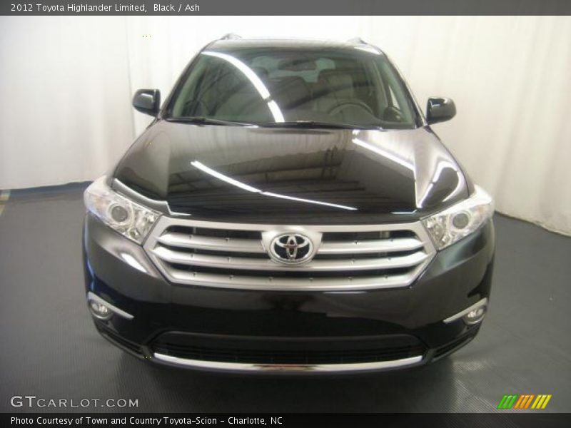 Black / Ash 2012 Toyota Highlander Limited