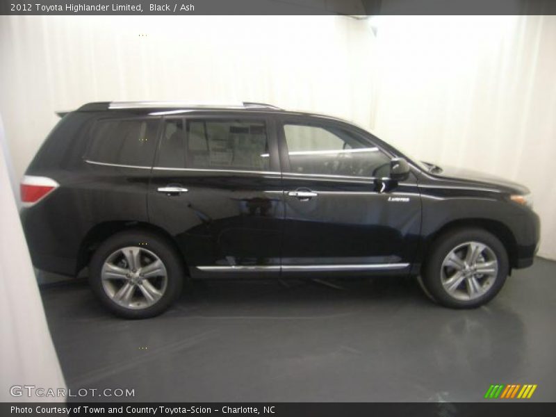Black / Ash 2012 Toyota Highlander Limited
