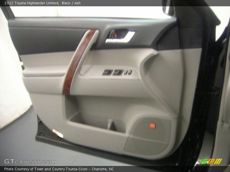 Black / Ash 2012 Toyota Highlander Limited