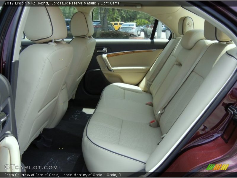 Bordeaux Reserve Metallic / Light Camel 2012 Lincoln MKZ Hybrid