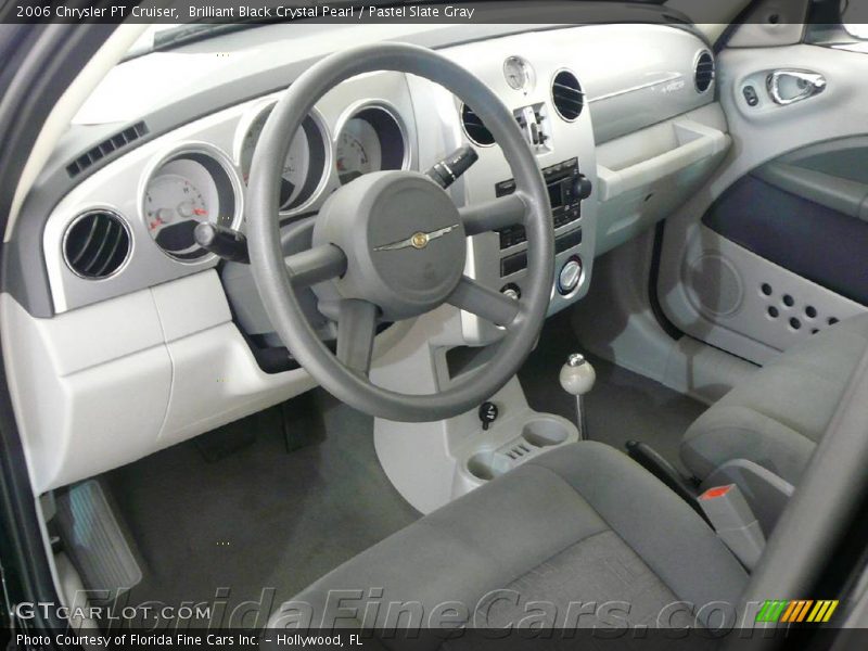 Brilliant Black Crystal Pearl / Pastel Slate Gray 2006 Chrysler PT Cruiser