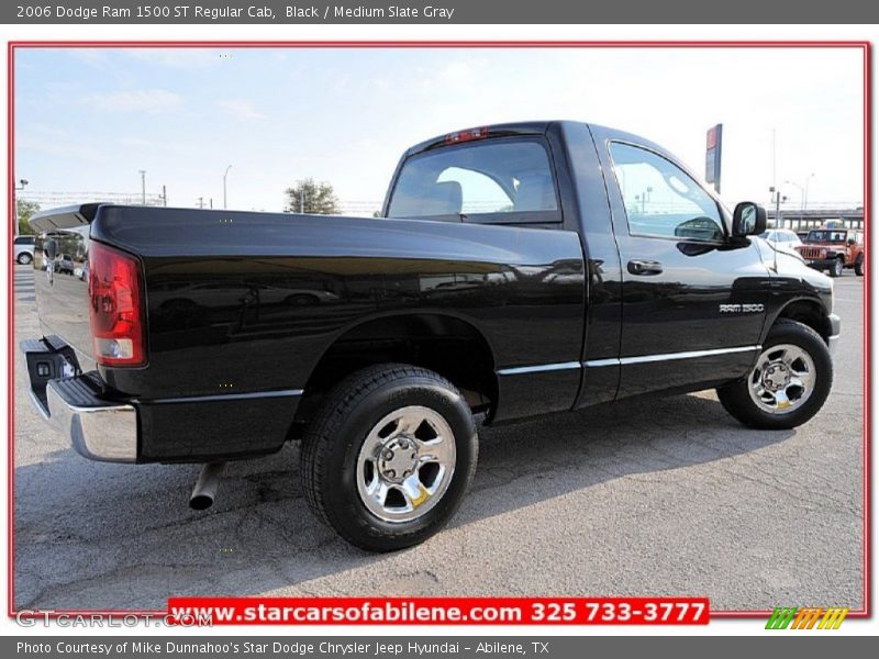 Black / Medium Slate Gray 2006 Dodge Ram 1500 ST Regular Cab