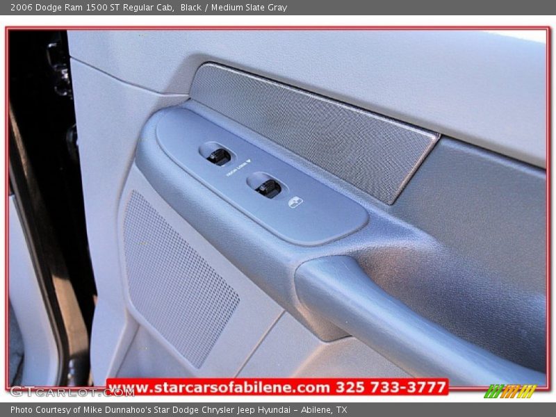 Black / Medium Slate Gray 2006 Dodge Ram 1500 ST Regular Cab