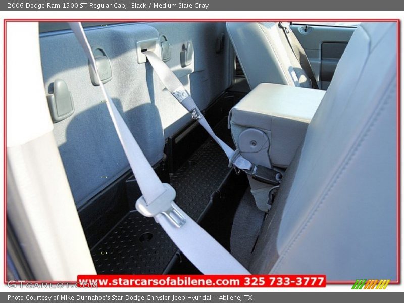 Black / Medium Slate Gray 2006 Dodge Ram 1500 ST Regular Cab