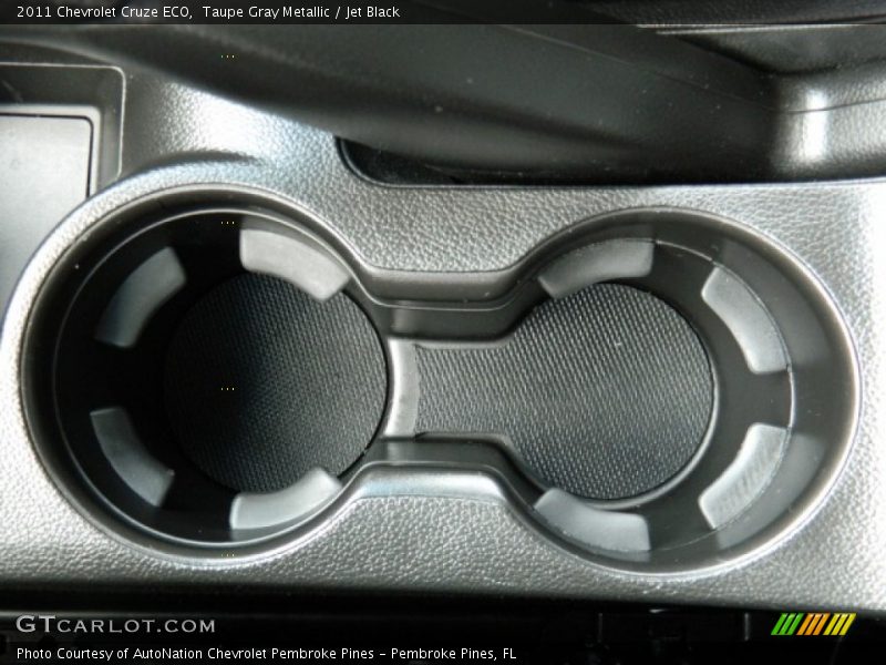 Taupe Gray Metallic / Jet Black 2011 Chevrolet Cruze ECO
