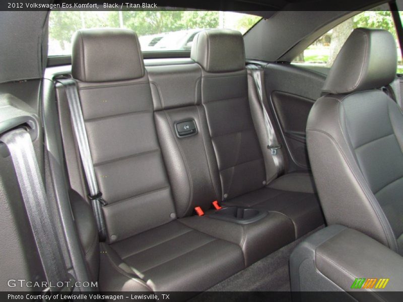 Black / Titan Black 2012 Volkswagen Eos Komfort