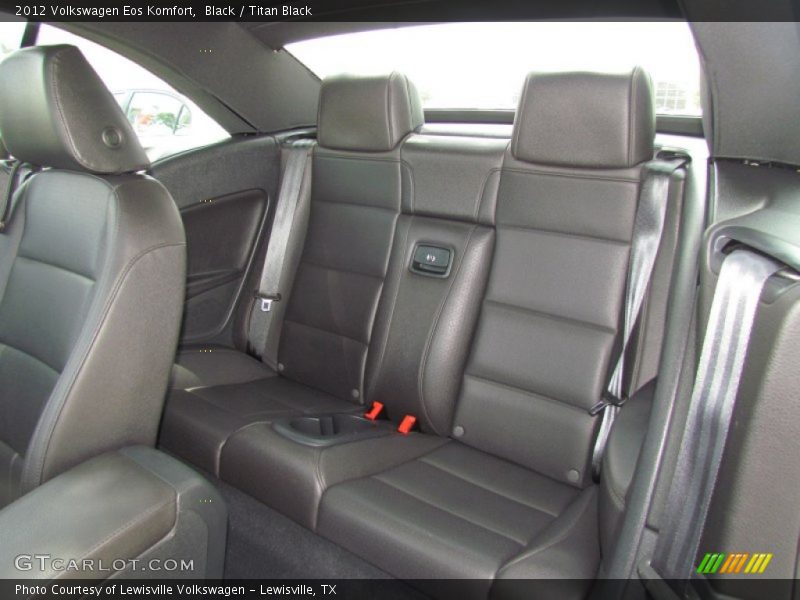 Black / Titan Black 2012 Volkswagen Eos Komfort