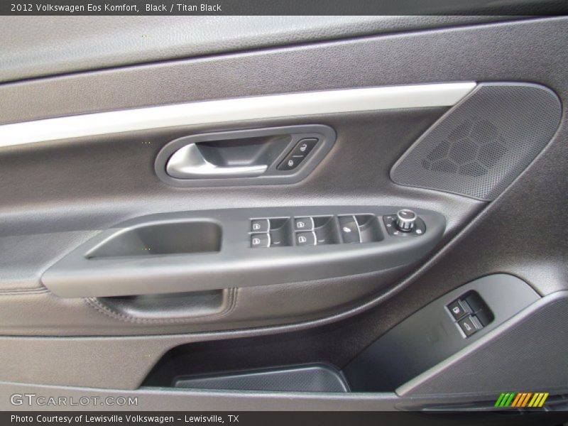 Black / Titan Black 2012 Volkswagen Eos Komfort