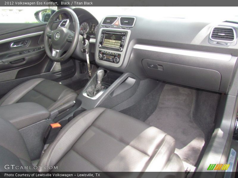 Black / Titan Black 2012 Volkswagen Eos Komfort