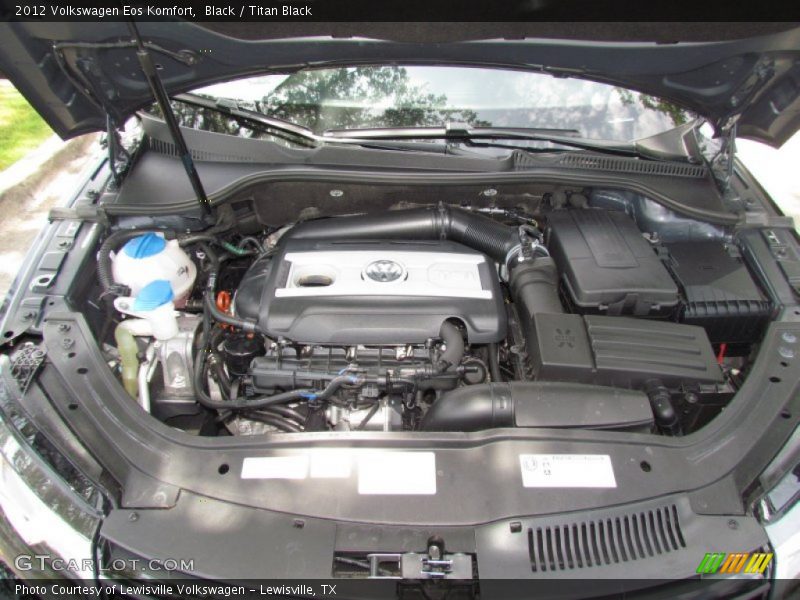 Black / Titan Black 2012 Volkswagen Eos Komfort