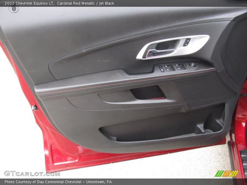 Cardinal Red Metallic / Jet Black 2012 Chevrolet Equinox LT