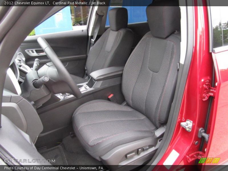 Cardinal Red Metallic / Jet Black 2012 Chevrolet Equinox LT
