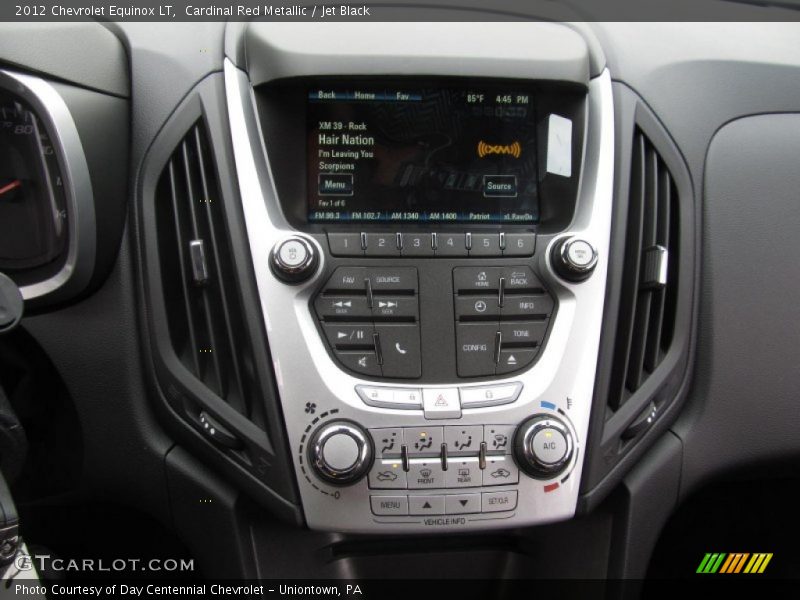 Cardinal Red Metallic / Jet Black 2012 Chevrolet Equinox LT