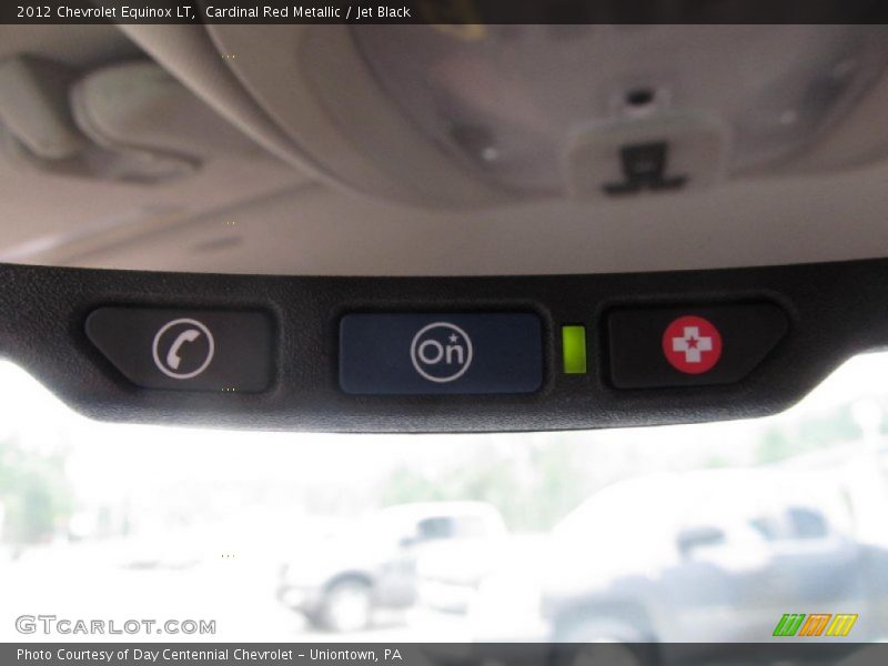 Cardinal Red Metallic / Jet Black 2012 Chevrolet Equinox LT