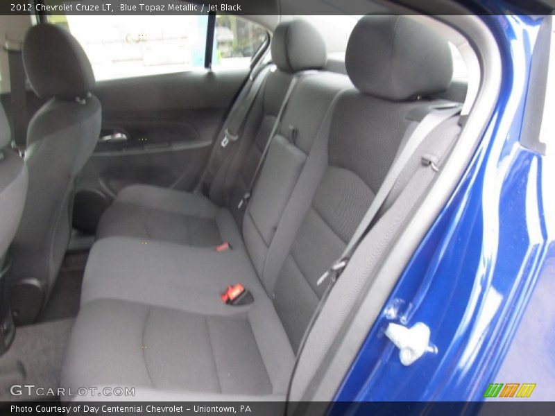 Blue Topaz Metallic / Jet Black 2012 Chevrolet Cruze LT