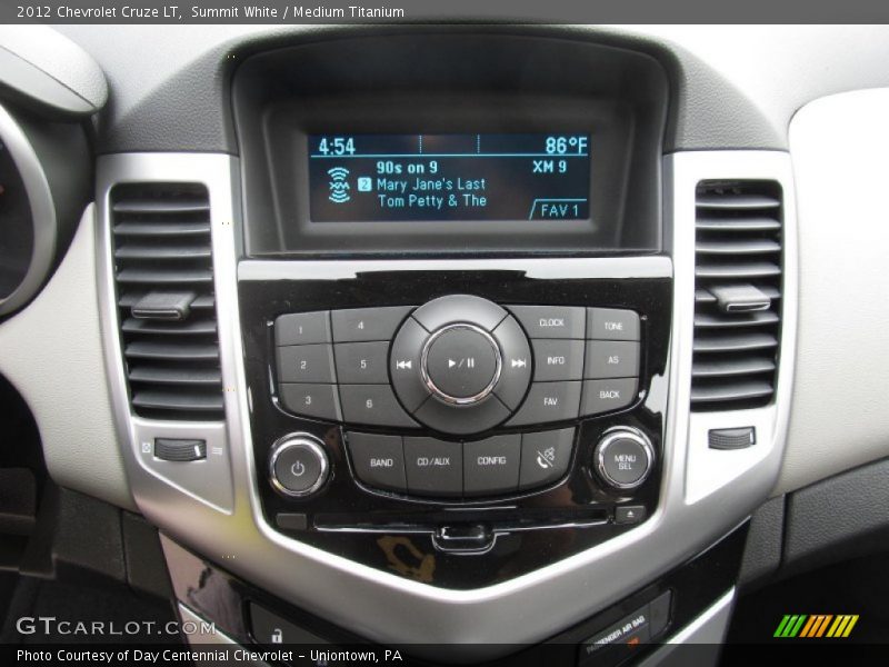 Summit White / Medium Titanium 2012 Chevrolet Cruze LT