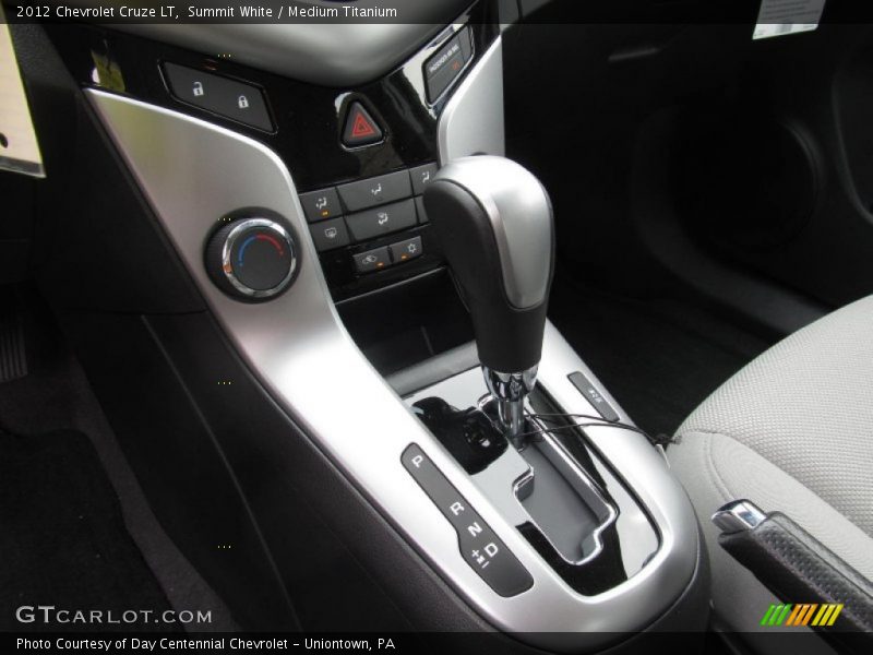 Summit White / Medium Titanium 2012 Chevrolet Cruze LT
