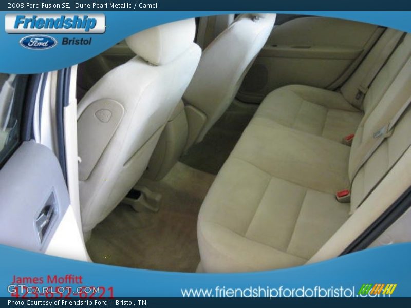 Dune Pearl Metallic / Camel 2008 Ford Fusion SE