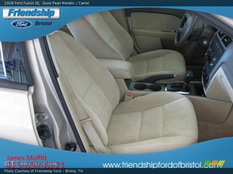 Dune Pearl Metallic / Camel 2008 Ford Fusion SE