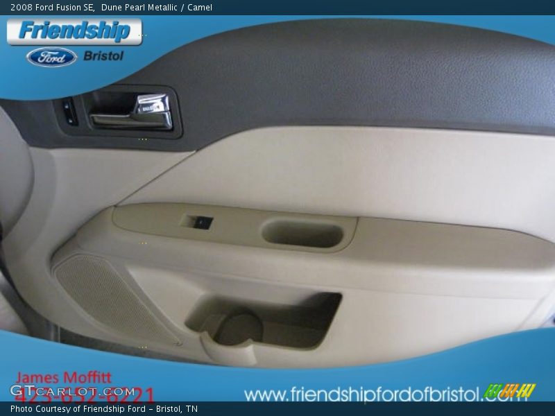 Dune Pearl Metallic / Camel 2008 Ford Fusion SE