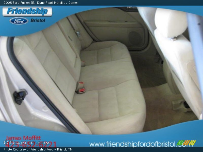 Dune Pearl Metallic / Camel 2008 Ford Fusion SE