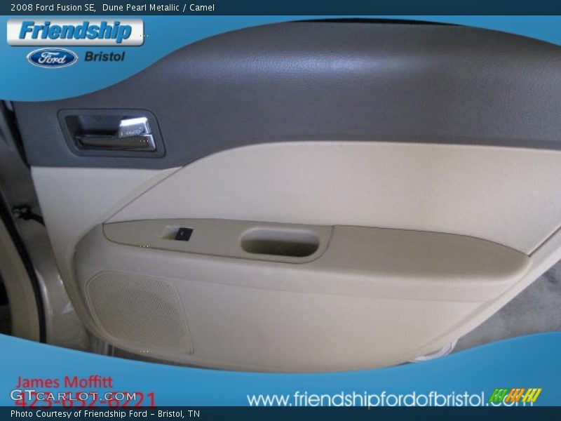 Dune Pearl Metallic / Camel 2008 Ford Fusion SE