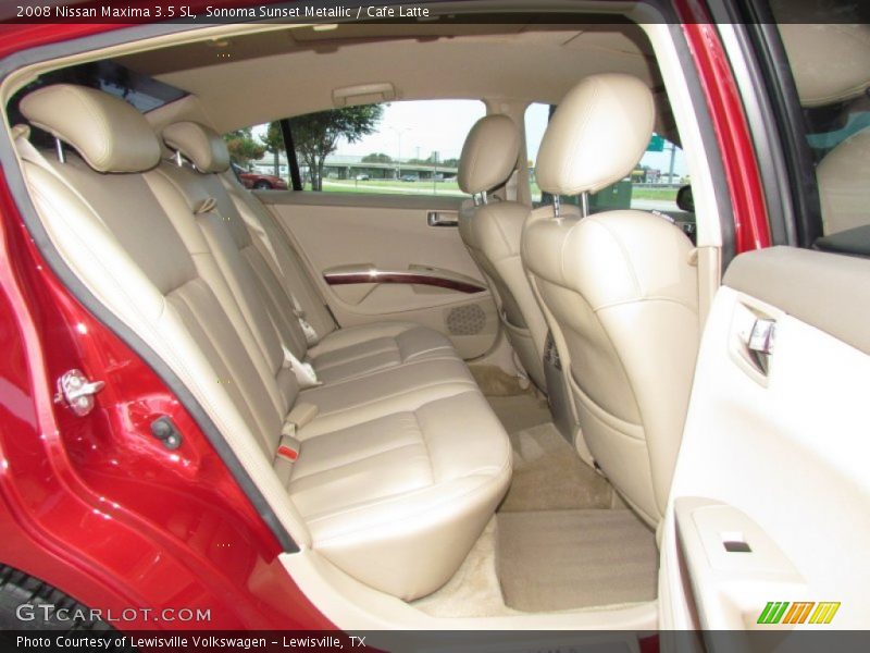 Sonoma Sunset Metallic / Cafe Latte 2008 Nissan Maxima 3.5 SL