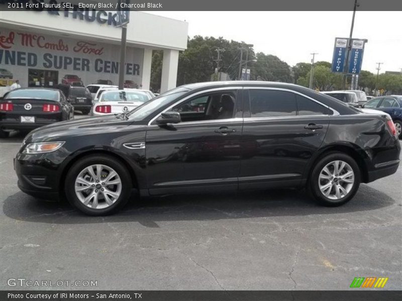 Ebony Black / Charcoal Black 2011 Ford Taurus SEL