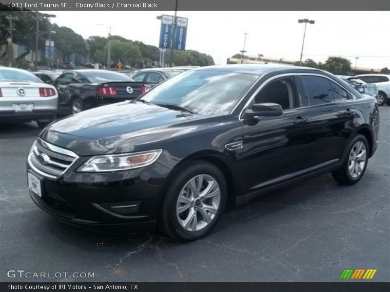 Ebony Black / Charcoal Black 2011 Ford Taurus SEL
