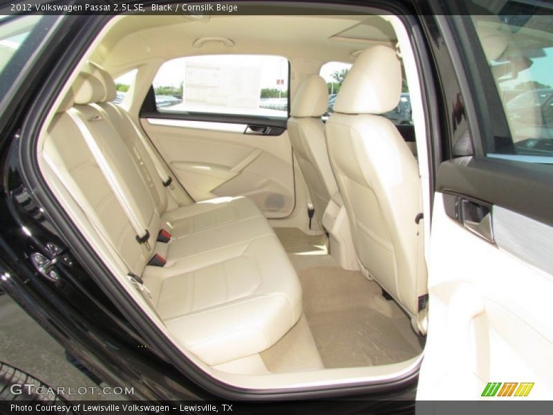 Black / Cornsilk Beige 2012 Volkswagen Passat 2.5L SE