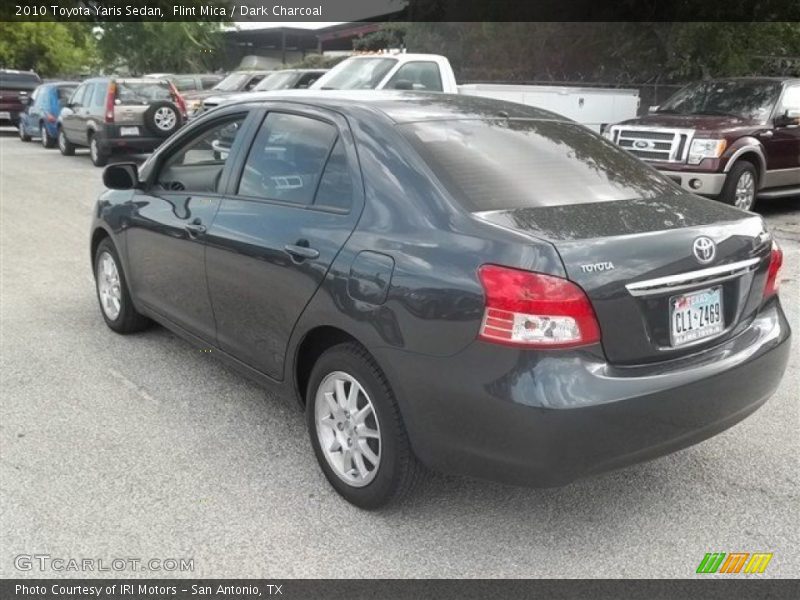 Flint Mica / Dark Charcoal 2010 Toyota Yaris Sedan