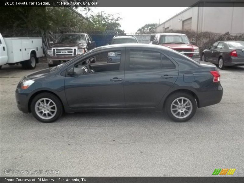 Flint Mica / Dark Charcoal 2010 Toyota Yaris Sedan