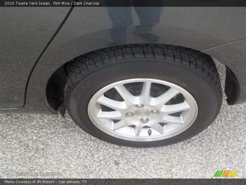 Flint Mica / Dark Charcoal 2010 Toyota Yaris Sedan