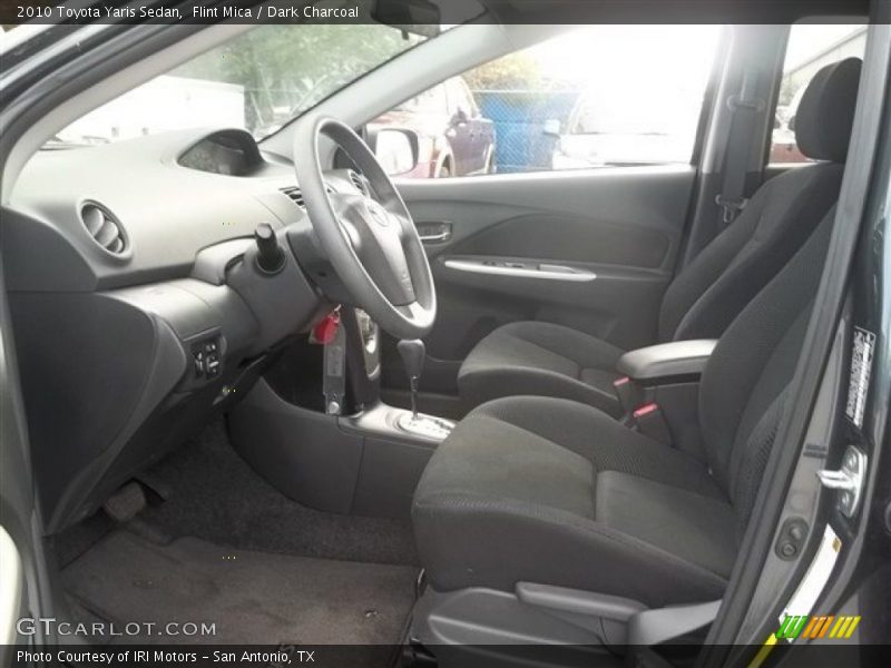 Flint Mica / Dark Charcoal 2010 Toyota Yaris Sedan