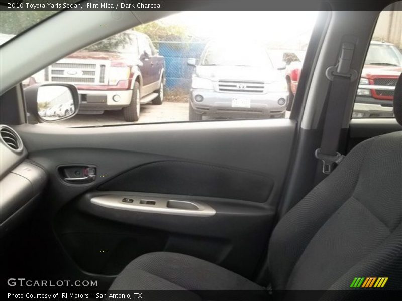 Flint Mica / Dark Charcoal 2010 Toyota Yaris Sedan