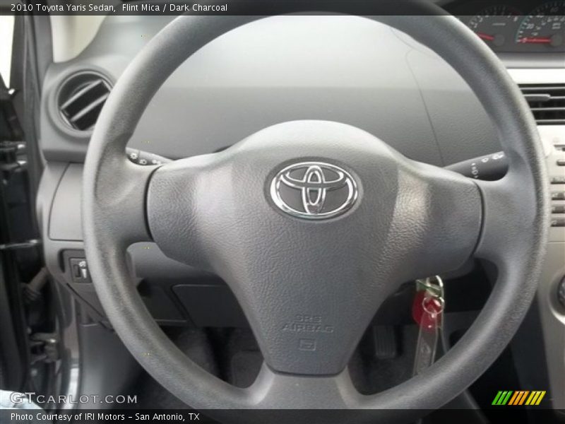 Flint Mica / Dark Charcoal 2010 Toyota Yaris Sedan