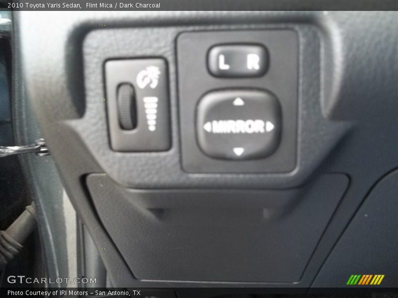 Flint Mica / Dark Charcoal 2010 Toyota Yaris Sedan