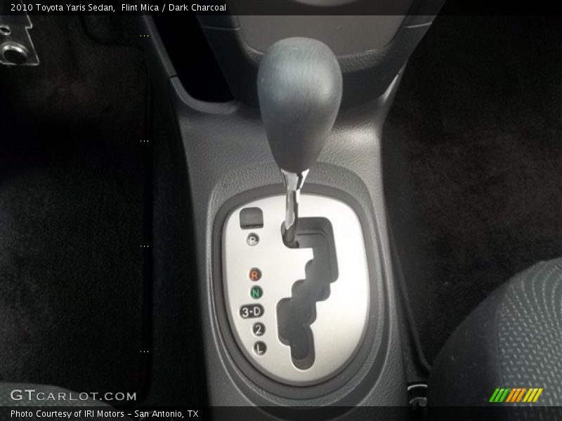 Flint Mica / Dark Charcoal 2010 Toyota Yaris Sedan