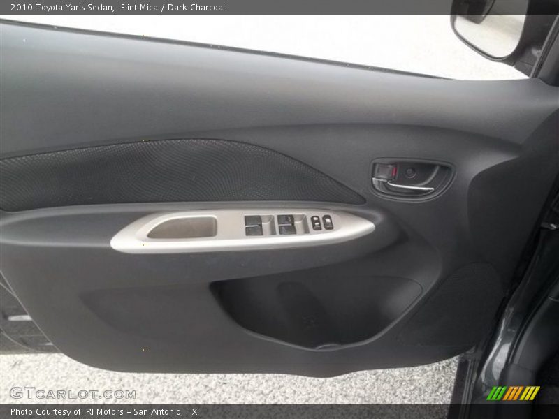Flint Mica / Dark Charcoal 2010 Toyota Yaris Sedan