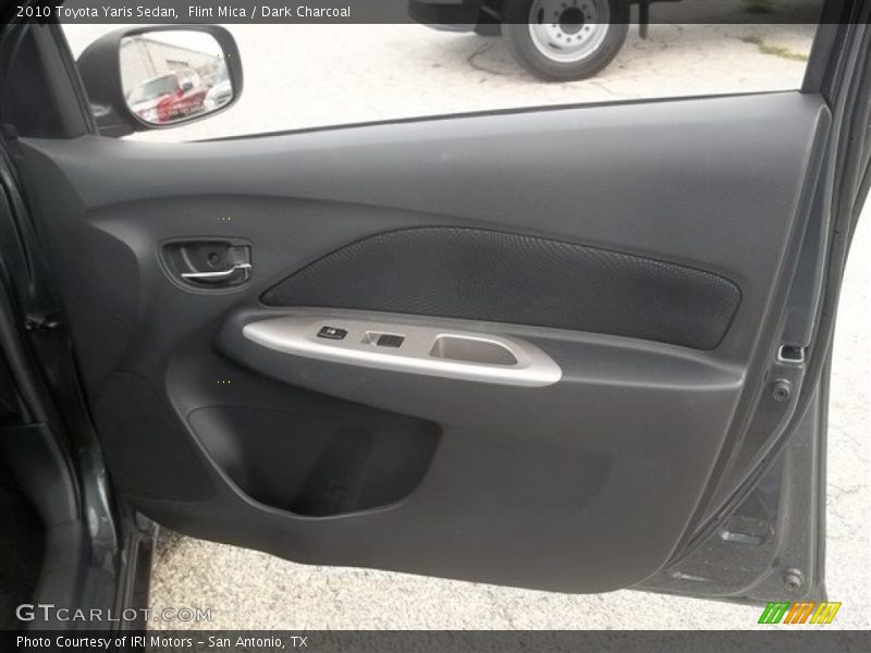 Flint Mica / Dark Charcoal 2010 Toyota Yaris Sedan