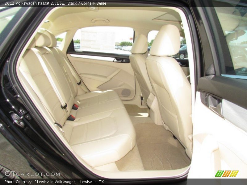 Black / Cornsilk Beige 2012 Volkswagen Passat 2.5L SE
