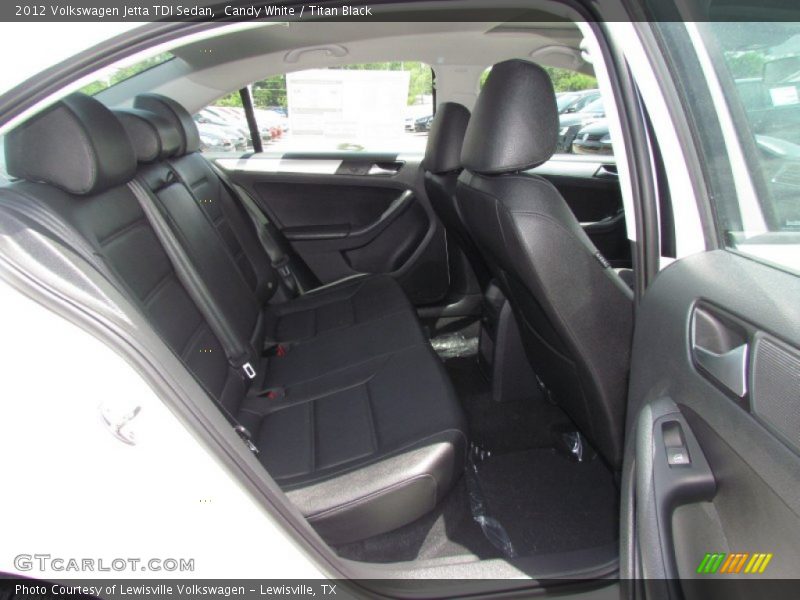 Candy White / Titan Black 2012 Volkswagen Jetta TDI Sedan